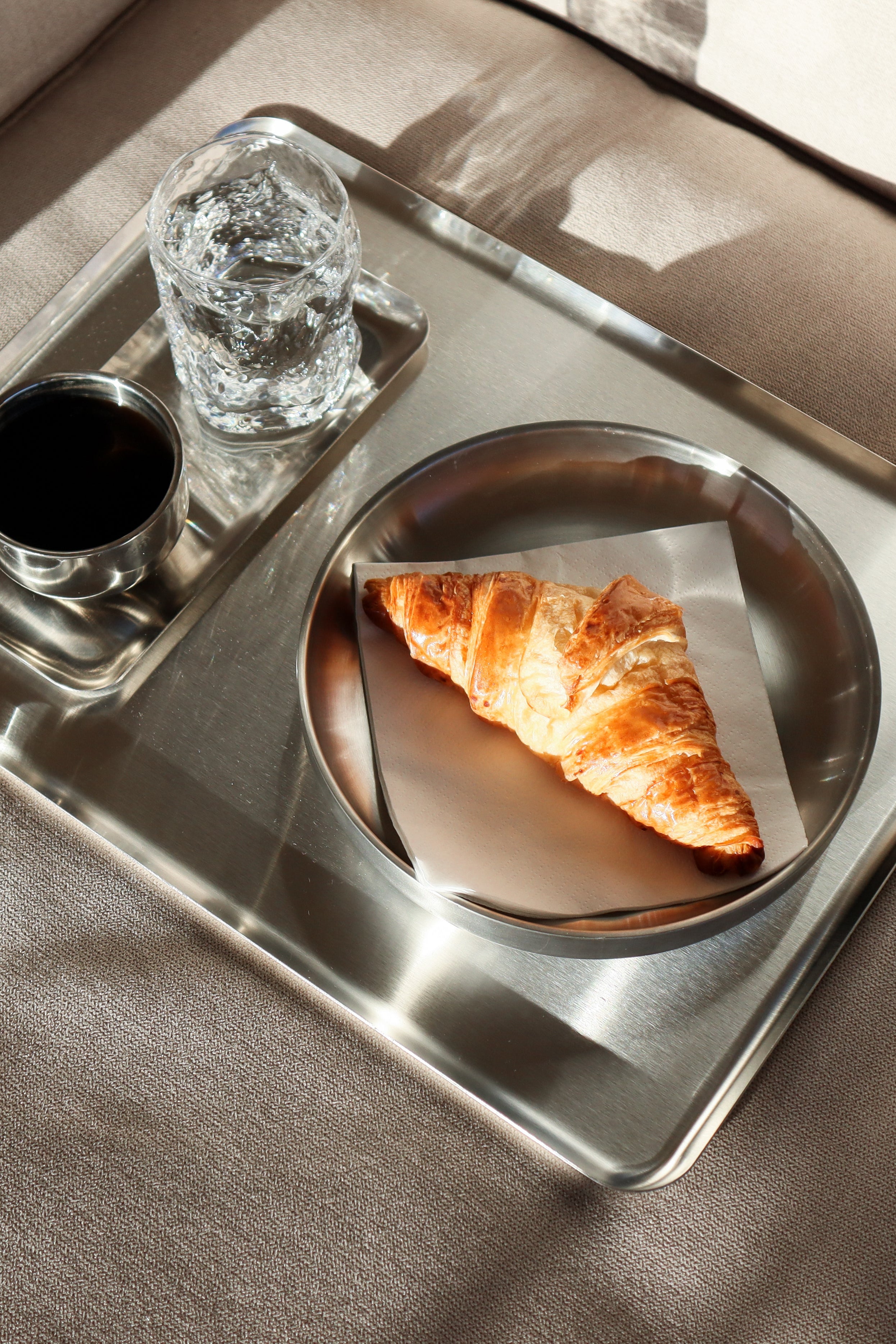 Stål Food skål - Large